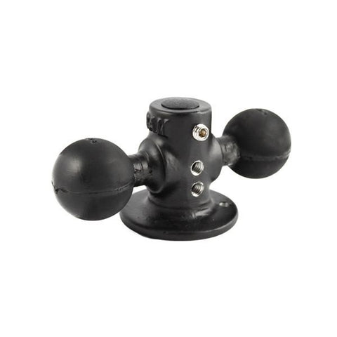 RAM-217-1U - UNPKD RAM DBL BALL W/ 2.5" BS & 5/8 HOLE - Image1