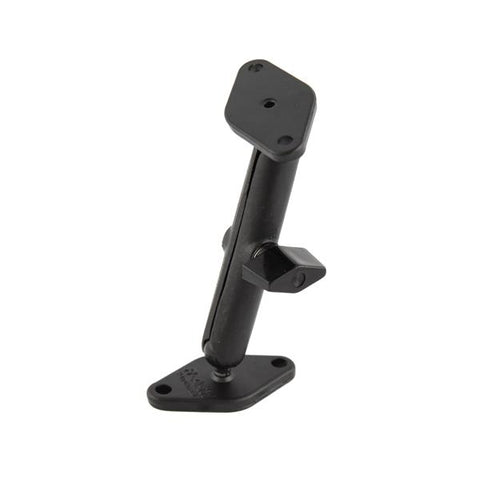 RAM Long Double Socket Arm and 2 Diamond Bases with AMPs hole pattern Ball Mount (RAM-A-101U-B) - RAM Mounts in Hong Kong - Mounts Hong Kong