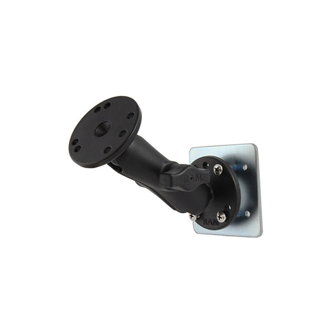 RAM® Double Ball Mount with Backing Plate (RAM-B-101U-225B)-Image-1