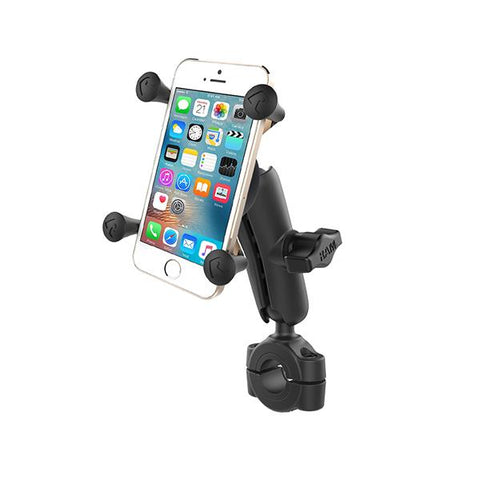 RAM Torque Handlebar with 1" Ball, Medium Arm and RAM® X-Grip® for Phones (RAM-B-408-75-1-UN7U) - RAM Mounts in Hong Kong - Mounts Hong Kong