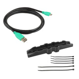 RAM® Key-Locking Power + Dual USB Data Dock for Tab Active4 Pro (RAM-HOL-SAM57PD2KLU)