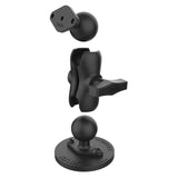 RAM® Tough-Mag™ Heavy Duty Magnetic Mount with Diamond Plate - Short (RAM-138-B-MAG88U)