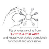 RAM® X-Grip® Large Phone Mount with ATV/UTV Rail Base (RAM-B-231-2-UN10)
