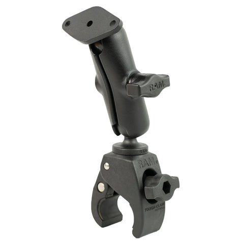 RAM® Tough-Claw™ Small Clamp Mount with Diamond Plate - Medium Arm (RAM-B-400-238U)