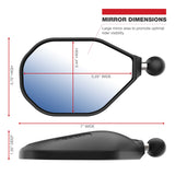 RAM® Tough-Mirror™ Left & Right Mirrors with Ball (RAM-B-465RL)