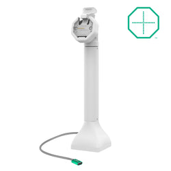 GDS® Uni-Conn™ Powered 14" Pedestal Dock with USB-C - Gray (RAM-GDS-DOCK-D11-14-U3C-GRY)