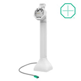 GDS® Uni-Conn™ Powered 14" Pedestal Dock with USB-C - Gray (RAM-GDS-DOCK-D11-14-U3C-GRY)