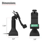 GDS® Uni-Conn™ 7" Pedestal Dock with PoE (RAM-GDS-DOCK-D11-7-U1E)