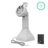 GDS® Uni-Conn™ Powered 7" Pedestal Dock with PoE - Gray (RAM-GDS-DOCK-D11-7-U3E-GRY)