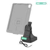 GDS® Uni-Conn™ Tilt & Swivel Dock with PoE + Data (RAM-GDS-DOCK-D14-U1E-2A)