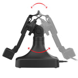 GDS® Uni-Conn™ Tilt & Swivel Dock with PoE + Data (RAM-GDS-DOCK-D14-U1E-2A)