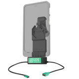 GDS® Uni-Conn™ Power + Single USB-A Dock (RAM-GDS-DOCK-U1CDU)