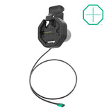 GDS® Uni-Conn™ Powered Snap-In Dock with USB-C Connector (RAM-GDS-DOCK-U3CPU)