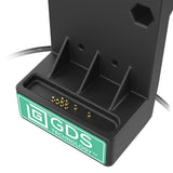 GDS® Uni-Conn™ Non-Locking Spring Loaded Power + Single USB-A Dock (RAM-GDS-DOCK-V12-U1CPDU)