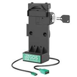 GDS® Uni-Conn™ Locking Spring Loaded Power + Single USB-A Dock (RAM-GDS-DOCKL-V12-U1CPDU)