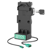 GDS® Uni-Conn™ Locking Spring Loaded Power + Single USB-A Dock (RAM-GDS-DOCKL-V12-U1CPDU)