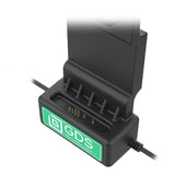 GDS® Uni-Conn™ Left Locking Power + Single USB-A Dock (RAM-GDS-DOCKLL-U1CDU)