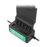 GDS® Uni-Conn™ Left Locking Powered Dock with USB-A & RJ45 Data (RAM-GDS-DOCKLL-U1CP-RJ45AU)