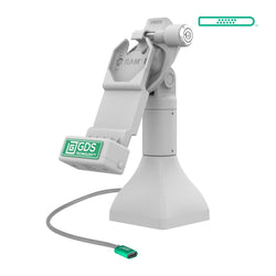 GDS® Uni-Conn™ 7" Locking Pedestal Dock with USB-C - Gray (RAM-GDS-DOCKLR-D11-7-U1C-GRY)