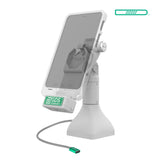 GDS® Uni-Conn™ 7" Locking Pedestal Dock with USB-C - Gray (RAM-GDS-DOCKLR-D11-7-U1C-GRY)