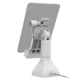 GDS® Uni-Conn™ 7" Locking Pedestal Dock with USB-C - Gray (RAM-GDS-DOCKLR-D11-7-U1C-GRY)