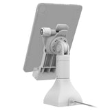 GDS® Uni-Conn™ 7" Locking Pedestal Dock with PoE - Gray (RAM-GDS-DOCKLR-D11-7-U1E-GRY)