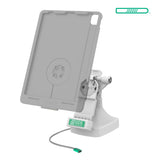 GDS® Uni-Conn™ Locking Tilt & Swivel Dock with USB-C - Gray (RAM-GDS-DOCKLR-D14-U1C-GRY)