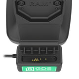 GDS® Uni-Conn™ Locking Tilt & Swivel Dock with USB-C (RAM-GDS-DOCKLR-D14-U1C)