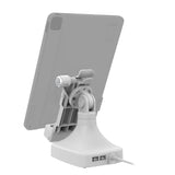 GDS® Uni-Conn™ Locking Tilt & Swivel Dock with PoE + Data - Gray (RAM-GDS-DOCKLR-D14-U1E-2A-GRY)