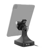 GDS® Uni-Conn™ Powered Locking Tilt & Swivel Dock with PoE + Data (RAM-GDS-DOCKLR-D14-U3E-2A)