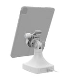 GDS® Uni-Conn™ Powered Locking Tilt & Swivel Dock with PoE - Gray (RAM-GDS-DOCKLR-D14-U3E-GRY)