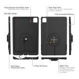 IntelliSkin® Thin-Case™ for iPad Air 11 (M2 & M3) (Rear Pogo Pads) (RAM-GDS-SKIN-AP45-M2-TCB)