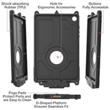 IntelliSkin® Next Gen With LED for Samsung Tab A9+ (RAM-GDS-SKIN-SAM88-NG-LED)