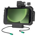 RAM® Locking USB-C Modular Dock + USB-C Data for Samsung Tab Active5 & 3 (RAM-HOL-SAM58CPKLN-CU)