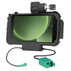 RAM® Locking Modular Power + Dual USB Dock for Tab Active5 & 3 (RAM-HOL-SAM58PD2KLNU)