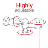 RAM® No-Drill™ Mount for '99-16 Ford F-250 - F750 + More (RAM-VB-185-SW2)