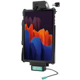 Locking GDS® Tough-Dock™ with USB-C 3.1 for Tab S10+, S9+, S8+ & More (RAM-GDS-DOCKL-SAM78CU)
