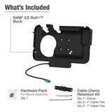 RAM® USB-C Powered Dock for Tab Active3 with OtterBox uniVERSE (RAM-HOL-SAM60CP-OT1U)