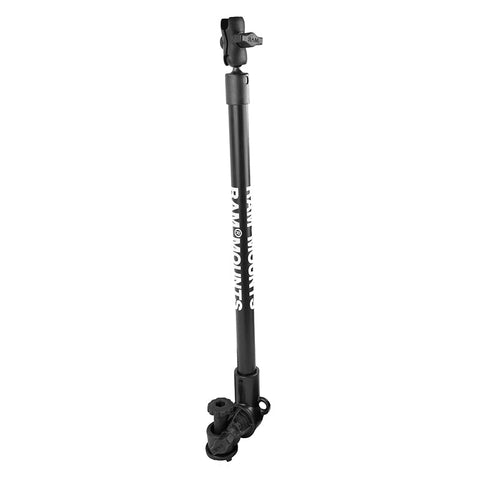 RAM® Tough-Pole™ Single Pipe Mount with RAM® Track-Node™ Base (RAP-411-18-AU)