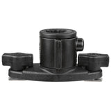 RAM® Universal Adapt-A-Post™ Dual T-Bolt Track Base (RAP-AAPUDT-1U)