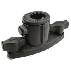 RAM® Universal Adapt-A-Post™ Dual T-Bolt Track Base (RAP-AAPUDT-1U)