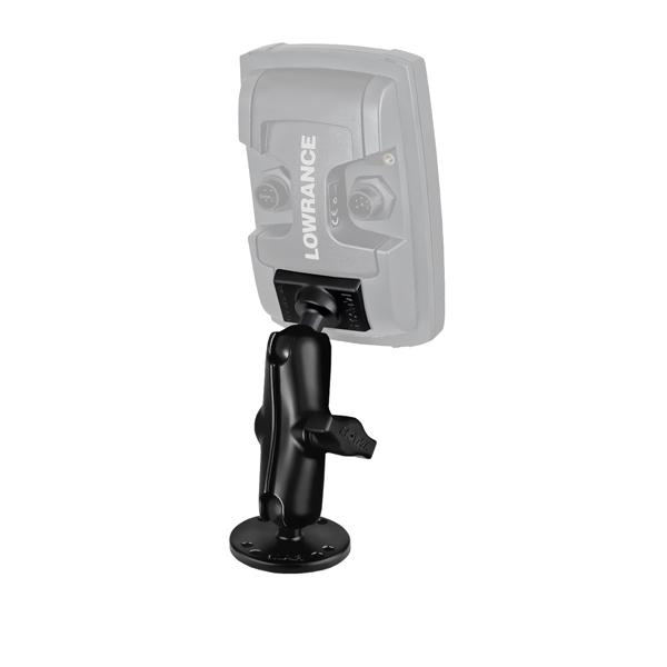 RAM Marine Electronic Ball Mount for Lowrance Elite-4 & Mark-4 