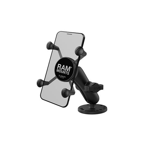 RAM® X-Grip® Phone Mount with Drill-Down Base (RAM-B-138-UN7U)