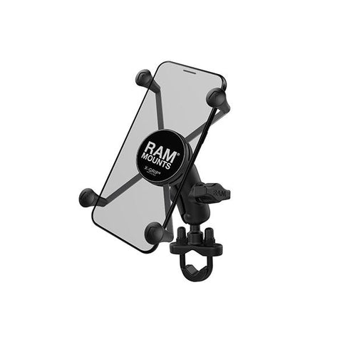 RAM® X-Grip® Large Phone Mount with Handlebar U-Bolt Base (RAM-B-149Z-A-UN10U)