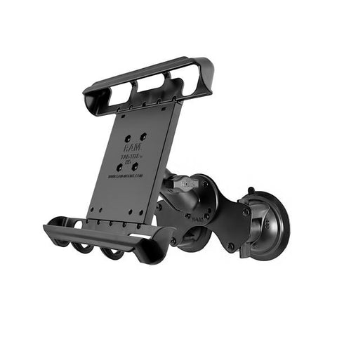 RAM Double Twist-Lock Suction Mount with Spring Cradle for Tablets with Cases (RAM-B-189-TAB8U) - RAM Mount Hong Kong