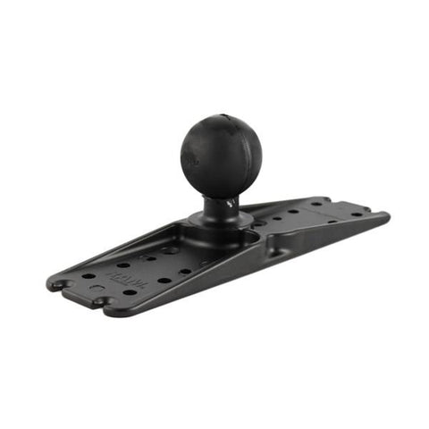 RAM 3" x 11" Rectangle Plate 2.25" Ball (RAM-D-111BU) - Image1