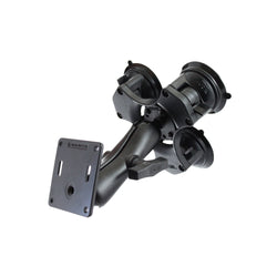 RAM® Twist-Lock™ Triple Suction Cup Mount with 75x75mm VESA Plate (RAP-365-101-2461U)